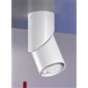 Sikrea LINK-PB Lampada da soffitto bianco opaco, orientabile con sorgente luminosa GU10 inclusa
