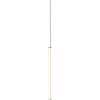 Sikrea KIRA-CO Sospensione 1 luce led dimmerabile SDD 2800 - 5000 25W senza base truttura nero diffusore bianco