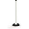 Sikrea KIRA-L Lampada tavolo a led 3000k 20W struttura nero diffusore bianco