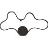 Sikrea CLARA-P N Lampada da soffitto o parete nera 50cm led integrato 2800 - 5000 kelvin DIMMERABILE