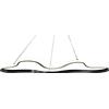 Sikrea CLARA-S N Lampadario a sospensione led integrato colore nero 2800 - 5000 kelvin DIMMERABILE