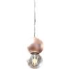 Sikrea MELINA-S1 RS Sospensione 1 luce con sfera brame spazzolato e lampadina E27 inclusa senza base