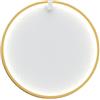 Sikrea OSLO-PA80 O Lampada da parete-soffitto diametro 80cm oro verniciato led 60W dimmerbile SDD 2800 - 5000k
