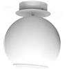 Sikrea NEMO-PL B Plafoniera 1 luce colore bianco opaco attacco GU10 lampadina inclusa