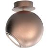 Sikrea NEMO-PL RS Plafoniera 1 luce colore rame spazzolato attacco GU10 lampadina inclusa