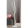 Sikrea NOEMI-P B Lampada da terra led bianco opaco 36W dimmerabile dimmerabile lumen 2440 SDD 2800 - 5000k