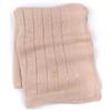 Bamboom Copertina Righe Estiva Lavorata a Maglia Neonato 75x100cm. Rosa