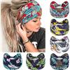 Kavya 6 Pezzi Fasce Per Capelli Donna, Larga Fascia Capelli Elastici Stampa Boho Alla Moda Stampa Floreale Accessori Capelli Per Lavoro Quotidiano Yoga (Vintage)