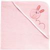 Chicco Accappatoio Quadrato In Spugna Di Cotone 0 Mesi+ Rosa