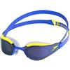 Speedo Fastskin Hyper Elite Mirror Occhialini per Unisex Adulto, Deep Royal, Cobalt, Iris Mirror, One Size