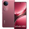 Vivo V50 5G Rose Red 512GB Storage 12GB RAM Versione Globale Spedizione Rapid...