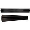 Ecoclima EDSL20-FA 20 mm L 800 Diffusore Lineare a Scomparsa Con Telaio e Deflettori All. Ral 9005
