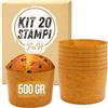 FAH FAMILY AT HOME FAH - Stampo Panettone Alto 500gr, 20pz