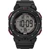 Timex Orologio da uomo UFC Rumble da 50 mm, cinturino nero, quadrante digitale, cassa nera TW5M59600