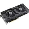 ASUS VGA RADEON RX 7800 XT, DUAL-RX7800XT-O16G, 16GB GDDR6, HDMI/3DP, 90YV0JJ1-M0NA00