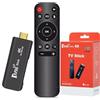 szseynmy Android TV Stick 12.0 DDR4 2GB RAM 16GB H313 Quad-Core 64bit WiFi5 Dual 2.4G/5G WiFi 4K HDR10+ Ultra USB HD Smart TV Stick Box (H 2+16)