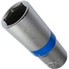 Aerzetix - Chiave a Bussola Lunga Profonda Esagonale 17mm 3/8 CrV C4219