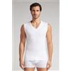 Intimissimi Canotta Smanicato Spalla Larga In Cotone Premium Mercerizzato Bianco