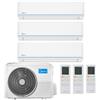 MIDEA CONDIZIONATORE MIDEA EVOLUTION TRIAL SPLIT 9000+9000+12000 BTU INVERTER R32 M3OG-21HFN8-Q A++ WIFI