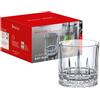 Spiegelau & Nachtmann, Set da 4 Bicchieri da Whisky Single Old Fashioned, in Vetro di Cristallo, 270 ml, Perfect Serve, 4500177