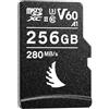 Angelbird 256GB AV Pro UHS-II microSD XC Memory Card con SD Adapter V60