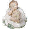 NAO Statuina Figura Gesù Bambino in Porcellana Presepe 6x10cm Decorazione Natalizia