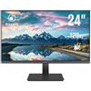 ATLANTIS MONITOR ATLANTIS LED 23,8 Wide A05-HE24VF-VHM VA 120HZ 1920x1080 5ms 280cd/mÂ² 4.000:1 VESA 2x2W MM VGA HDMI Black"