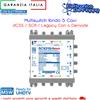Lem Elettronica Multiswitch Ibrido Con 5 Cavi dCSS / SCR / Legacy Con 4 Derivate