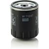 Mann Filter MANN-FILTER, W 712/47 Filtro olio | Per Autovetture, Massime prestazioni filtranti, Protezione motore, Guarnizione alta qualità, Qualità originale OE