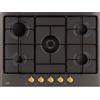 Beko Piano cottura a gas 5 fuochi (1 Bruciatore Wok) da 75 cm colore Ghisa