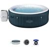 Bestway Idromassaggio gonfiabile Lay-Z-Spa Miami AirJet 4-6 persone verde