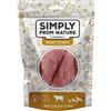 SIMPLY FROM NATURE Meat Strips Strisce di carne con manzo e nigella per cani 80g