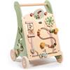 Tiny Love Carrello Primi Passi in Legno E Centro Attività Montessori 12 Giochi Interattivi