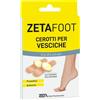ZETA FARMACEUTICI SpA ZETAFOOT CEROTTO IDROCOLLOIDALE VESCICHE 8 PEZZI