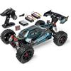 Carson 500409081 1:8 Virus 4.2 XL 100% RTR nero/turchese - auto RC, auto telecomandata, velocità fino a 80 km/h, modello 100% RTR, telecomando incluso