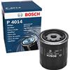 Bosch P4014 - Filtro Olio | Compatibile con: LAND ROVER 110/127, LAND 88/109, LAND 88/109 Geländewagen offen, LAND 90 I, LAND DEFENDER Cabrio