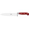 Coltellerie Berti Intero Coltello Trinciante Carni Rosso 20 cm in Acciaio