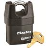Master Lock 6321EURD Lucchetto ad Alta Sicurezza con Chiave, per Esterno, Arco Protteto, Ottimo per Trasporto e Applicabilità Industriale, Normale, Nero