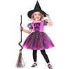 amscan Arcobaleno Strega Costume 3-4