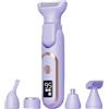Generic Rasoio per bikini da donna, rasoio elettrico per il corpo | Rasoio elettrico per rimozione dei del viso | Kit di rasatura rapida ricaricabile per braccia, braccia, corpo, viso