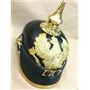 Elmetto vintage imperiale tedesco prussiano in pelle Pickelhaube Spike fatto ...