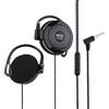 ZORQ Auricolari stereo con clip, con cavo da 3,5 mm, per corsa, allenamento, palestra, per la maggior parte dei telefoni cellulari e MP4 Zorq