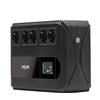 Noua Raiden 1000VA UPS a Ciabatta Multipresa, Gruppo di Continuità per PC con Display, Potenza 1000VA/600Watt, Tecnologia Line Interactive, AVR, 5 Uscite Schuko