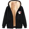 Generic Felpe Uomo Griffate Cappotti Uomo Moderni Felpa con Zip Senza Cappuccio Giacche A Poco Prezzo Pile con Cerniera Felpe con Colletto A Camicia Maglione Nero Uomo Lana Cappotti Lunghi con Pelliccia