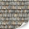 TexturKontor 3 Fogli di Tegole Autoadesive per Case delle Bambole Scala 1:12 (Legno di Copertura)