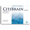 CITIBRAIN- Nootropico Potente - Integratore Memoria e Funzioni Cognitive- con Colina, Vitamine B1, B6, E, Zinco e Selenio - Integratore Memoria e Concentrazione Forte, lucidità mentale - 30 Compresse