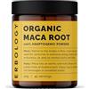 Erbology Maca in Polvere Bio 90g - 45 Porzioni - Gelatinizzata - Supporto per Energia e Resistenza - Coltivata in Modo Sostenibile Direttamente dalla Fattoria in Perù - Piccolo Lotto - Vegana