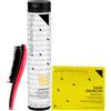 FEI FAN SET SANI PRINCIPI: Shampoo Nutriente Intensivo, Per Capelli Secchi e Sfibrati 250ml + Maschera Nutriente Intensiva, Per Capelli Secchi e Sfibrati 200ml + Spazzola Per Capelli (Colori Assortiti)