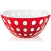 Guzzini Le Murrine ciotola contenitore bianco rosso ø 20 cm cod.279420147
