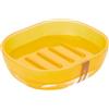 Excelsa Portasapone bagno plastica giallo trasparente cod.46929
